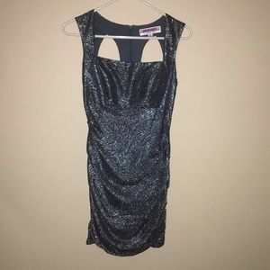 Hailey Logan shiny party dress